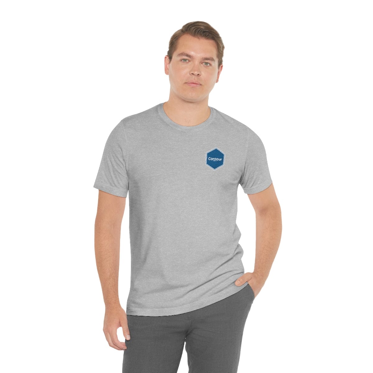 T-Shirt The Elevation Patch Tee - Blue & White Logo