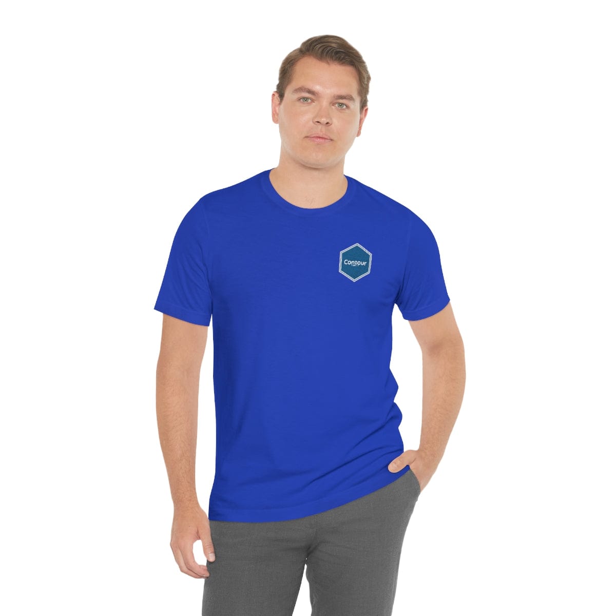 T-Shirt The Elevation Patch Tee - Blue & White Logo