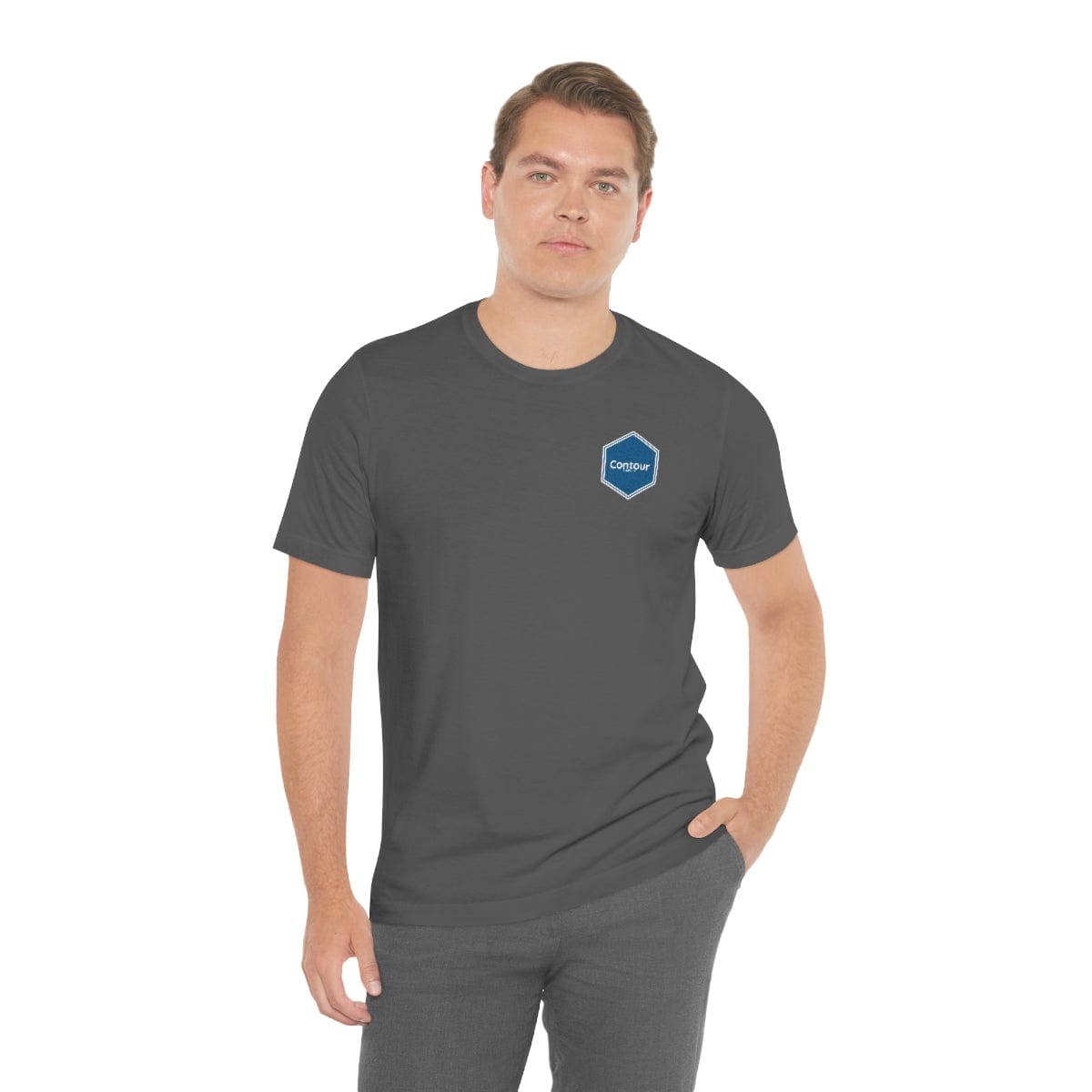 T-Shirt The Elevation Patch Tee - Blue & White Logo