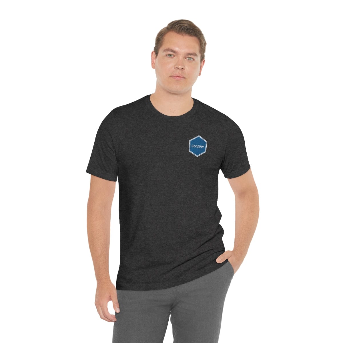 T-Shirt The Elevation Patch Tee - Blue & White Logo