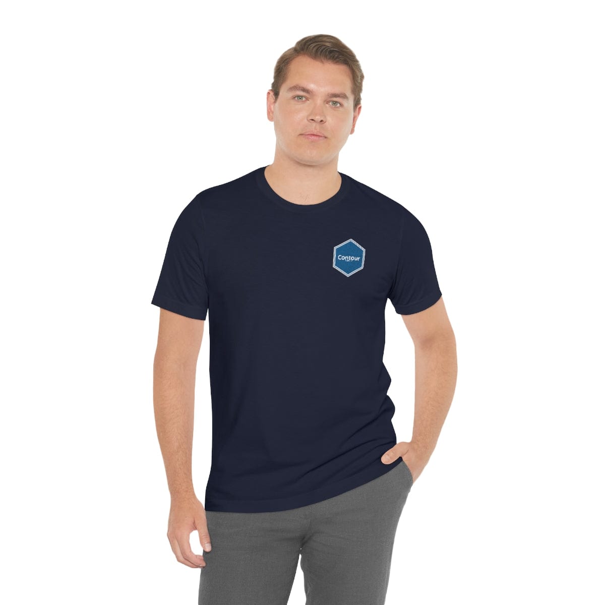 T-Shirt The Elevation Patch Tee - Blue & White Logo