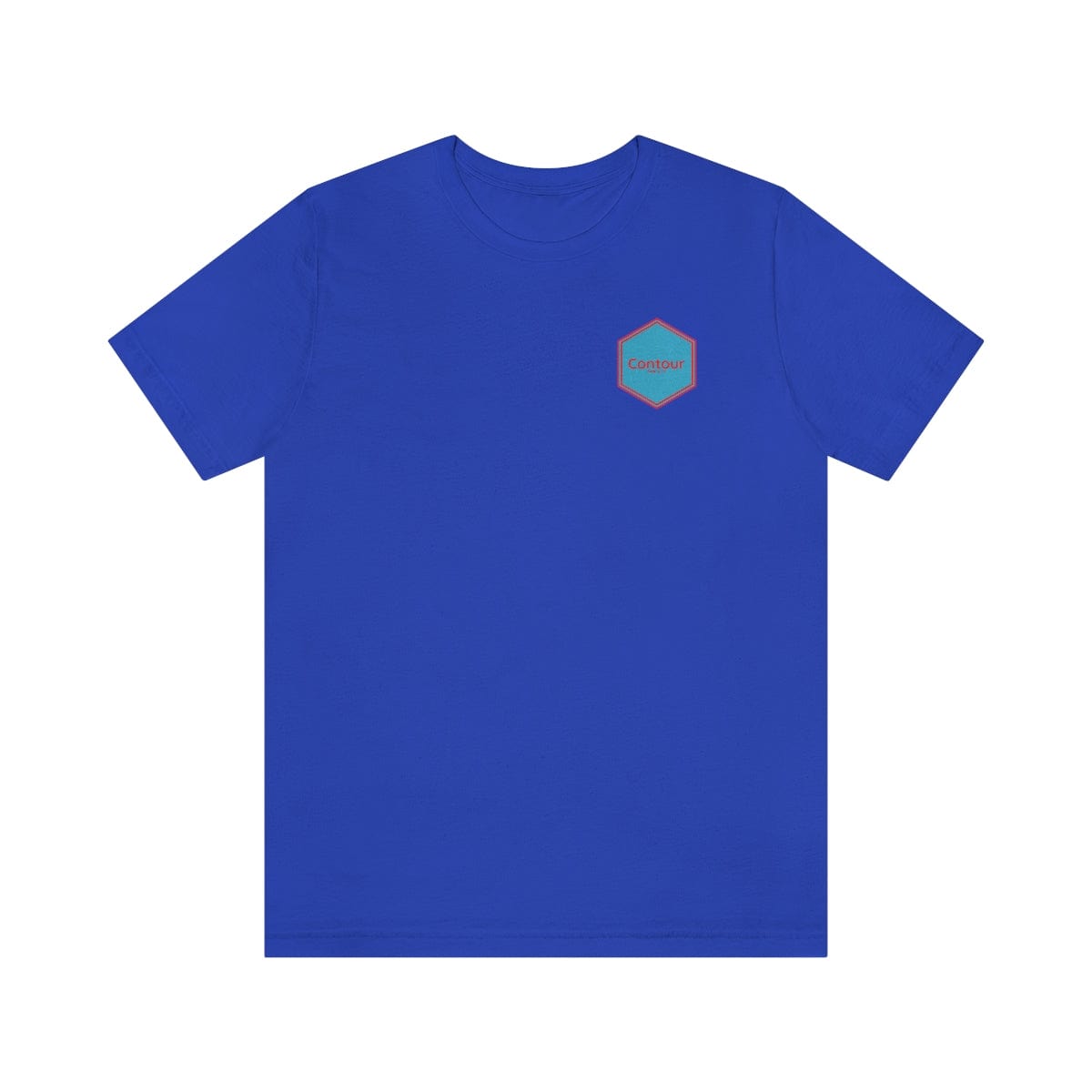 T-Shirt True Royal / M The Elevation Patch Tee - Blue & Red Logo