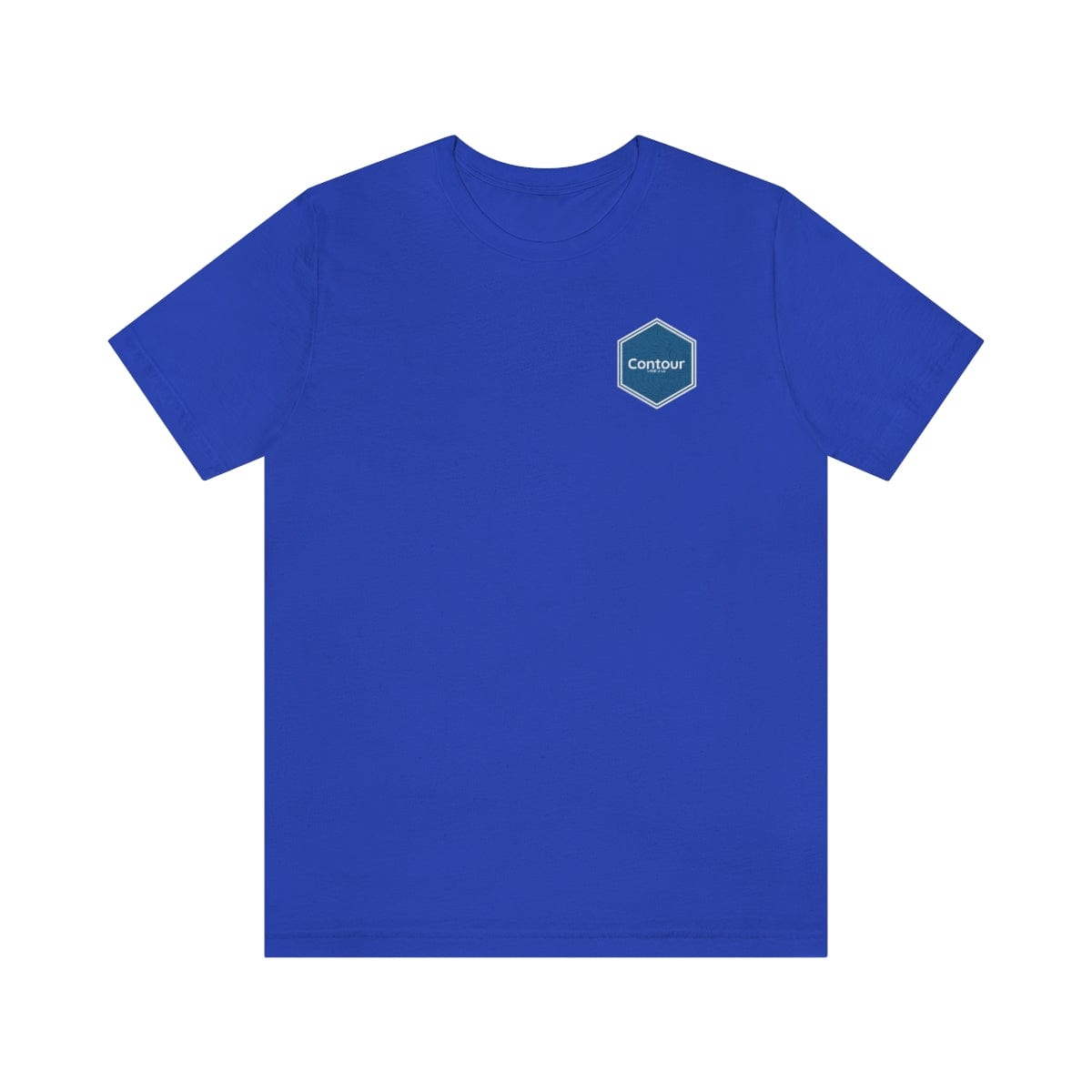 T-Shirt True Royal / M The Elevation Patch Tee - Blue & White Logo