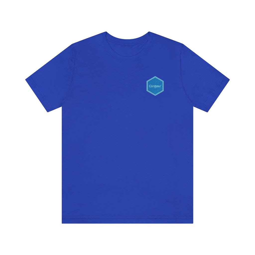 T-Shirt True Royal / S The Elevation Patch Tee - Blue & Light Blue Logo