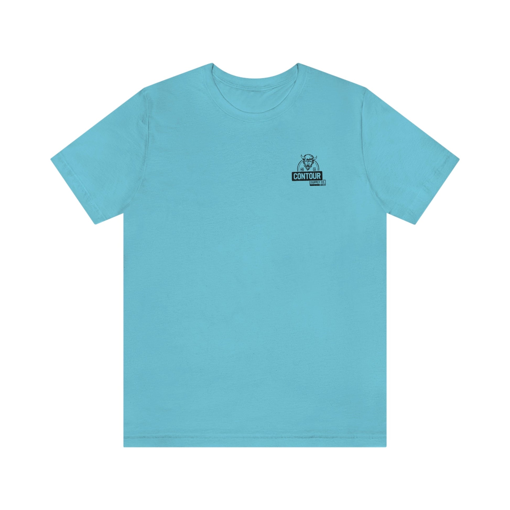 T-Shirt Turquoise / S No Bull - Premium Jersey Tee - Left Chest