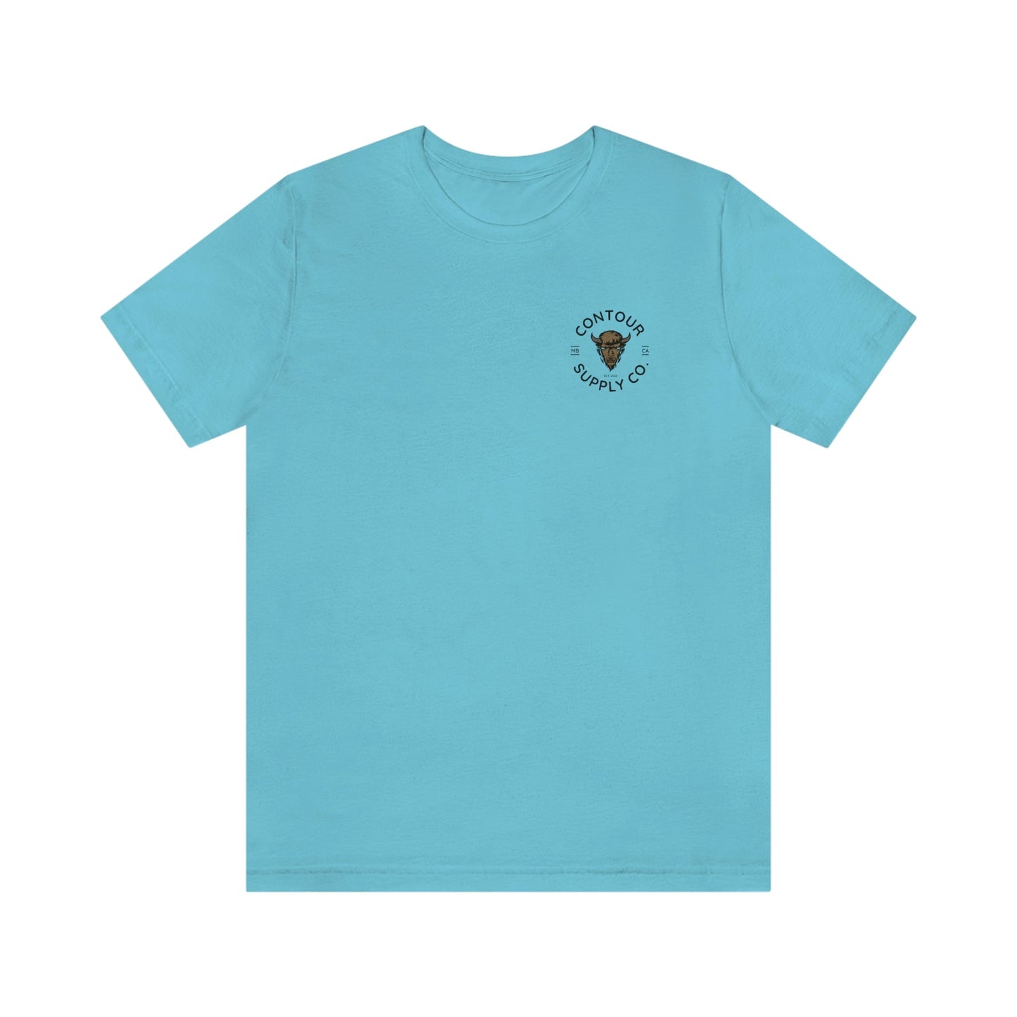 T-Shirt Turquoise / S Prairie Giants - Premium Jersey Tee - Left Chest