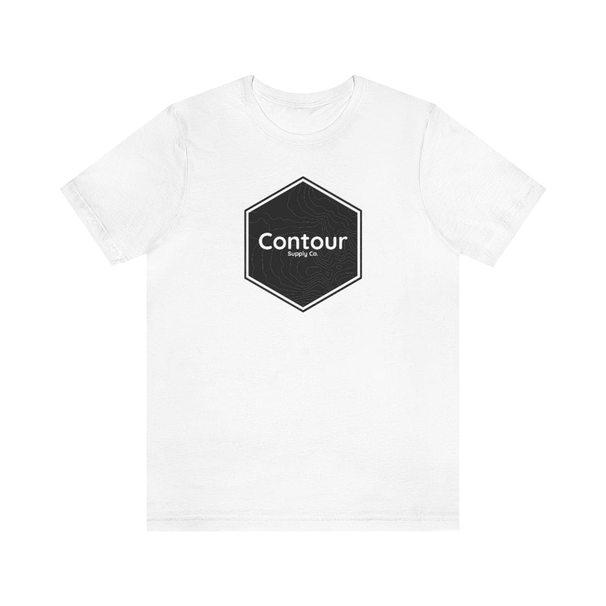 T-Shirt White / M The Elevation Crest Tee - Black & White Logo