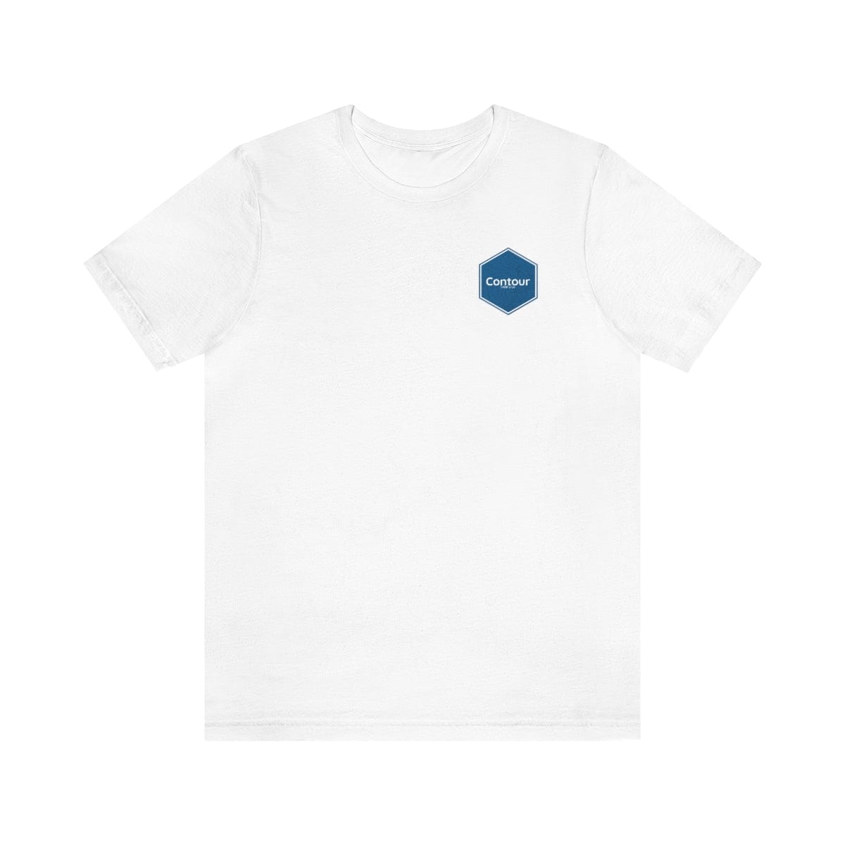 T-Shirt White / M The Elevation Patch Tee - Blue & White Logo