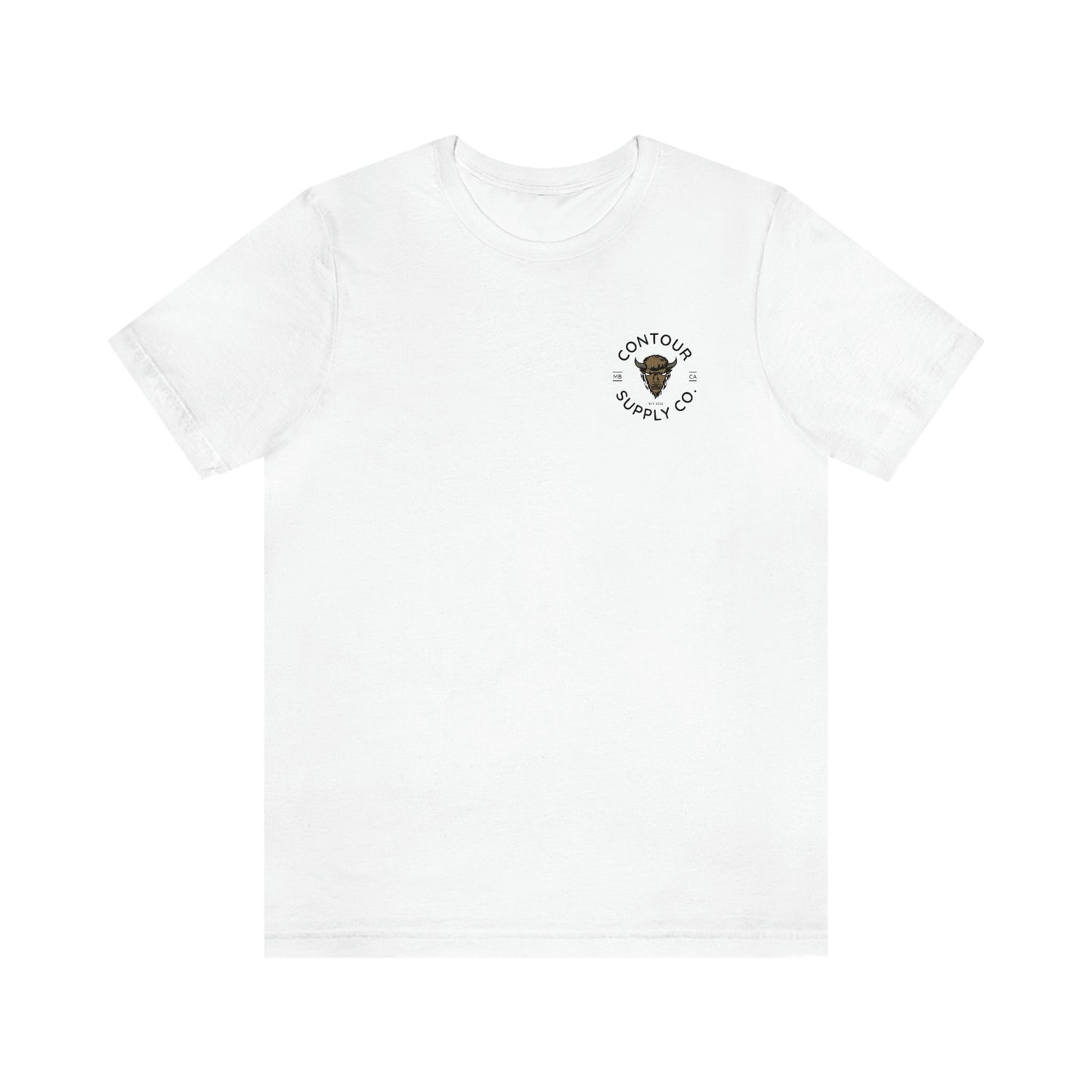 T-Shirt White / S Prairie Giants - Premium Jersey Tee - Left Chest