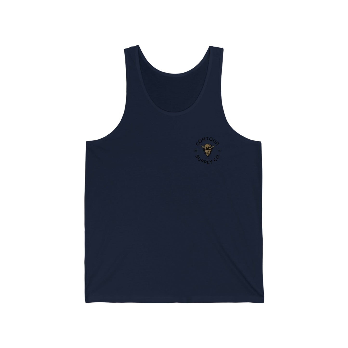 Tank Top S / Navy Prairie Giants Jersey Tank - Left Chest