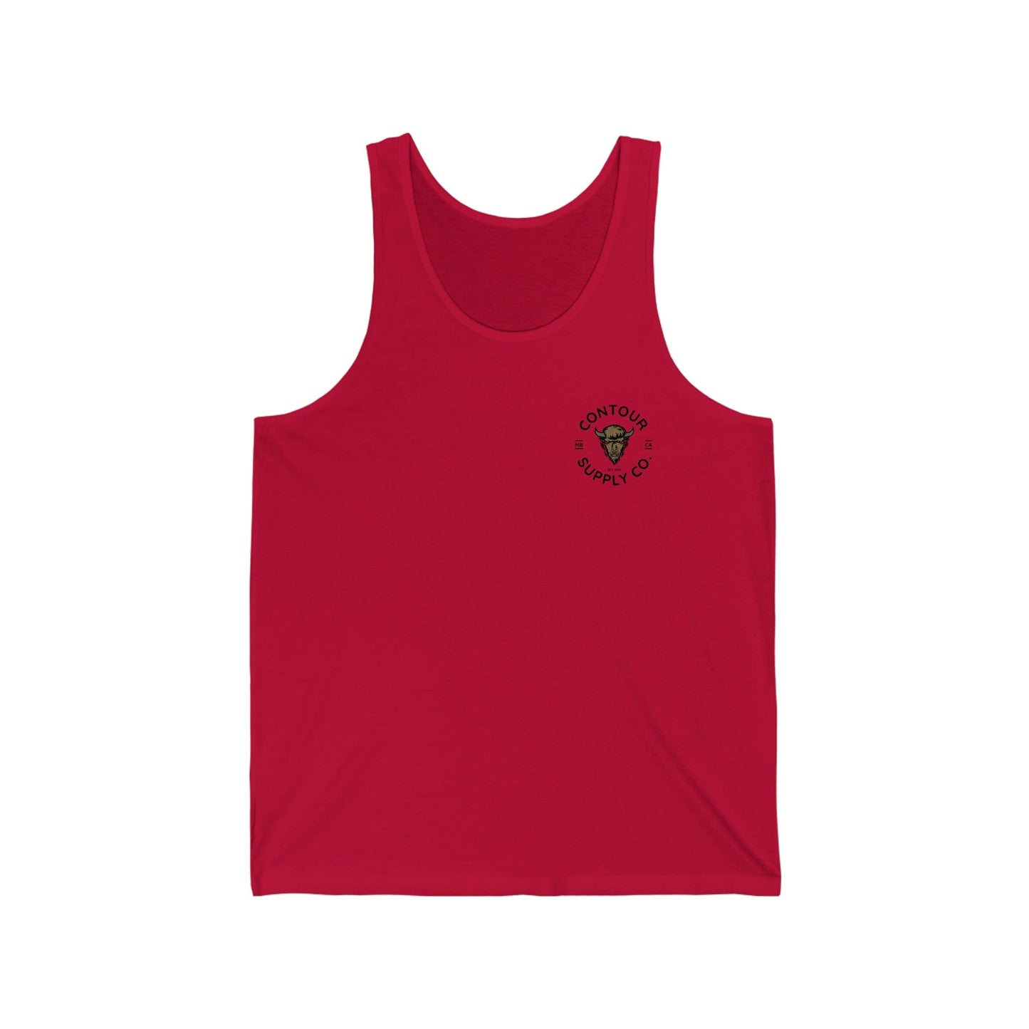 Tank Top S / Red Prairie Giants Jersey Tank - Left Chest