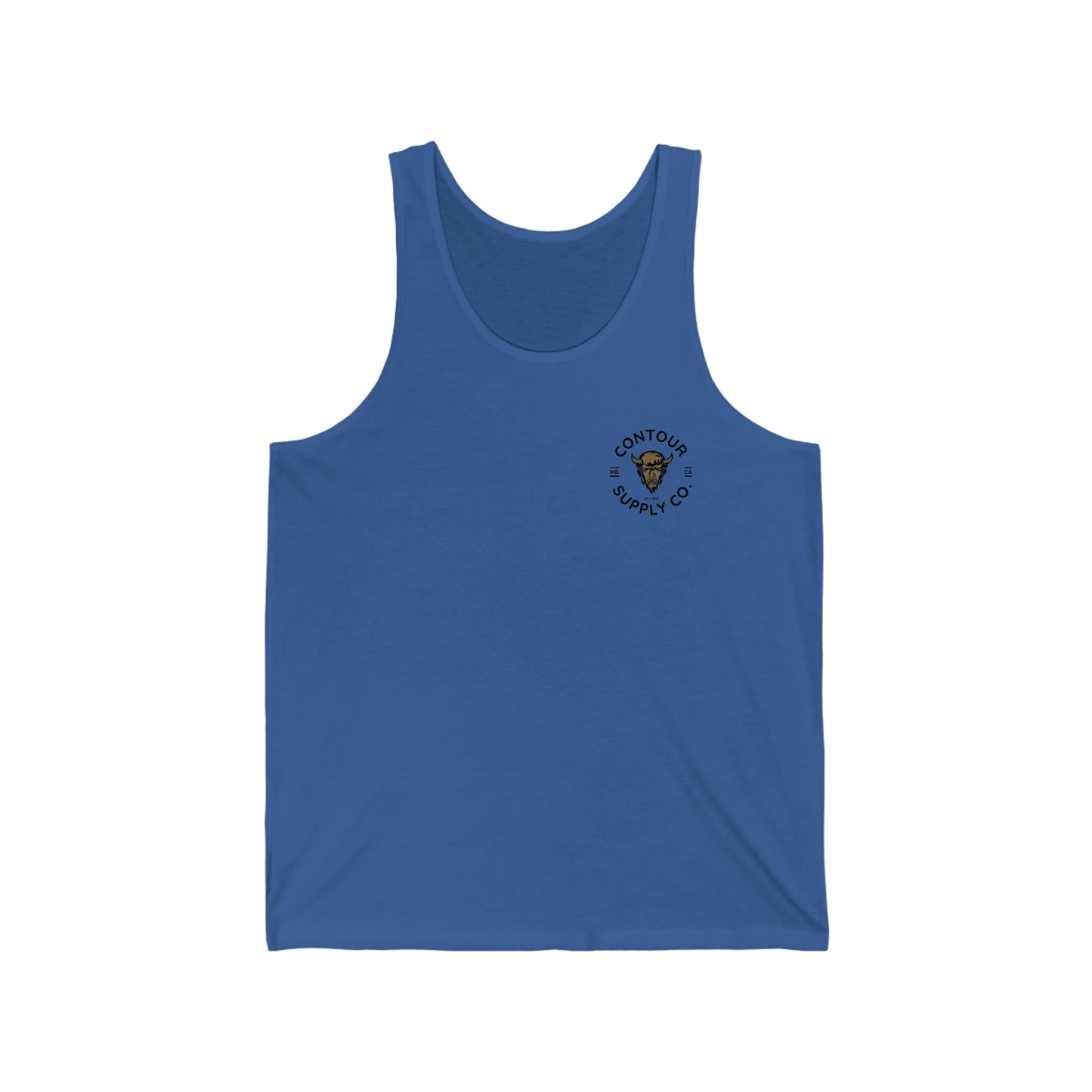 Tank Top S / True Royal Prairie Giants Jersey Tank - Left Chest