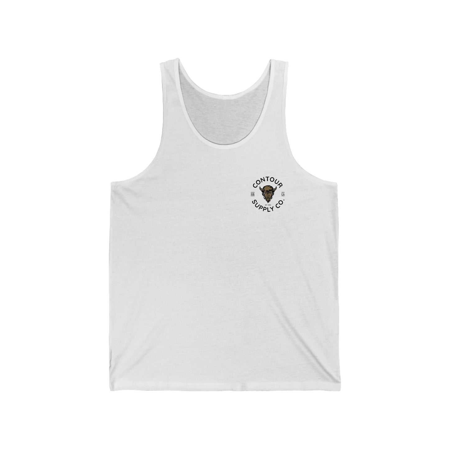 Tank Top S / White Prairie Giants Jersey Tank - Left Chest