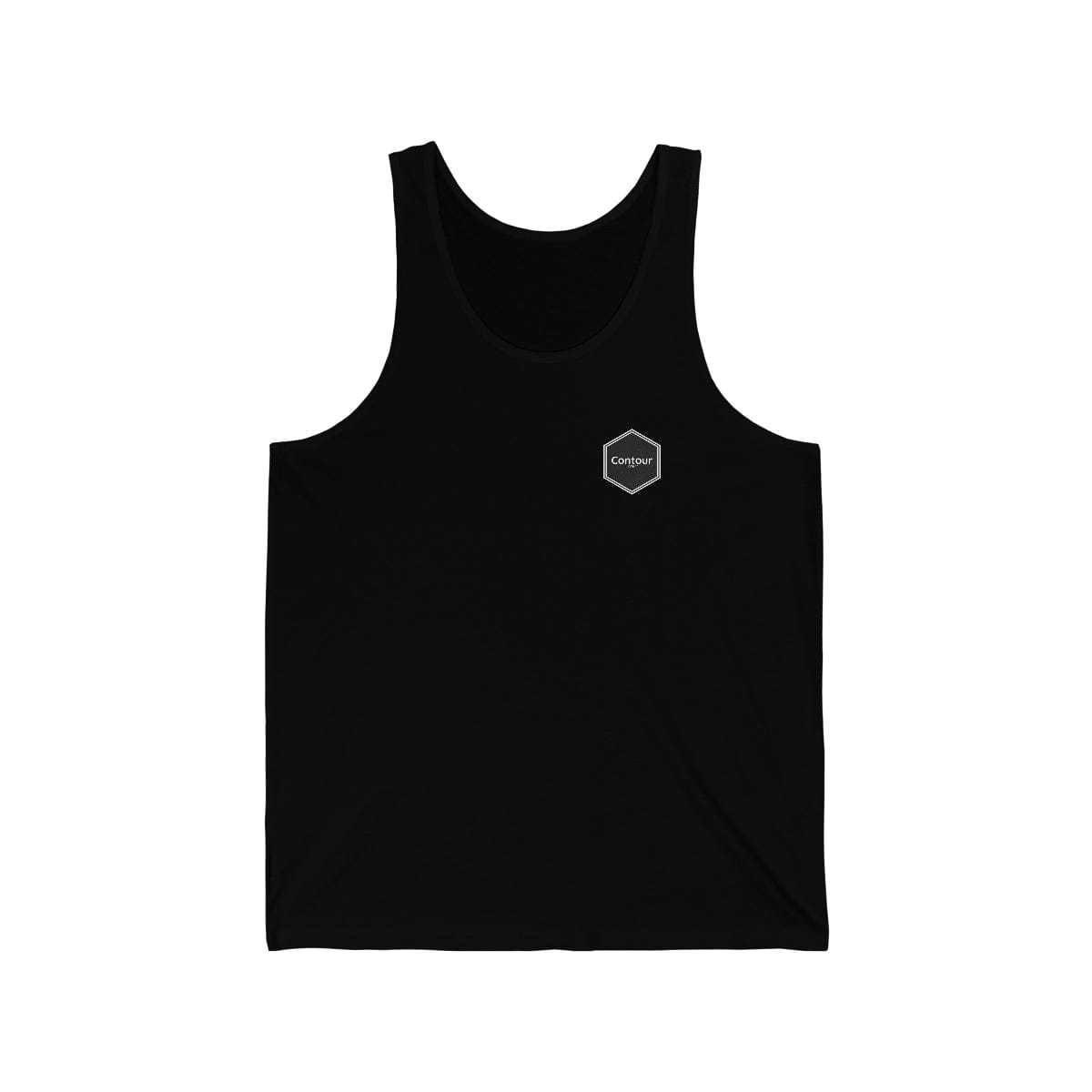 Tank Top XS / Black The Elevation - Unisex Jersey Tank - Black & White